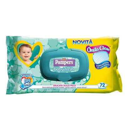 PAMPERS BABY FRESH NUOVA LO72P