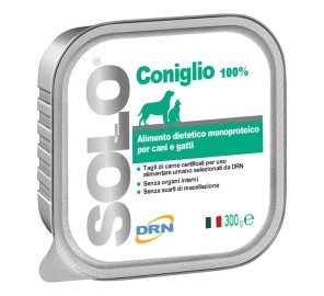 SOLO CONIGLIO CANI/GATTI 300G