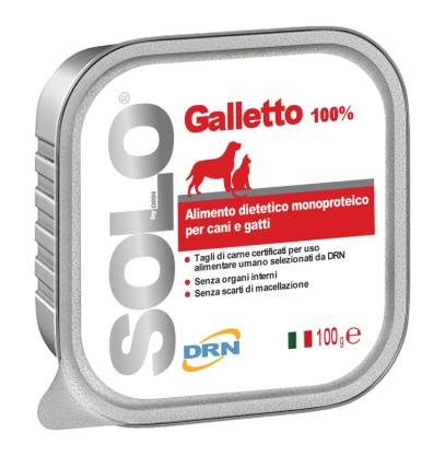 SOLO GALETTO CANI/GATTI 100G