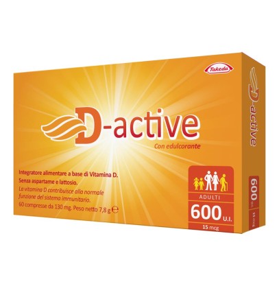 D-ACTIVE 600 UI ADULTI 60CPR
