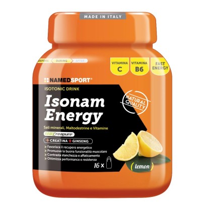 ISONAM Energy Lemon 480g
