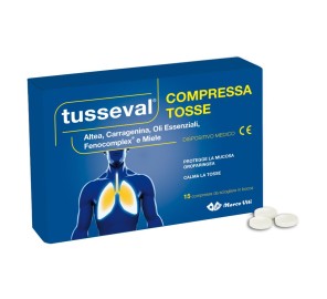 TUSSEVAL COMPRESSA TOSSE 15CPR