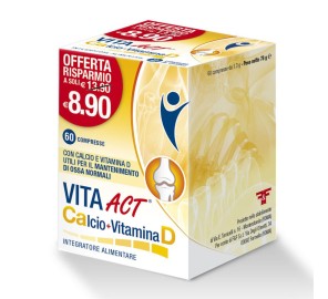 VITA ACT CALCIO+VIT D 60CPR