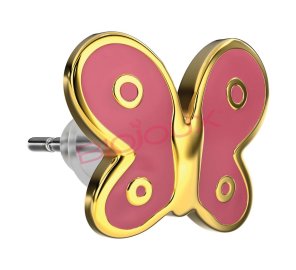 BJT710 GP PINK BUTTERFLY