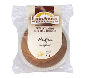 LUISANNA Muffin Semplice 50g