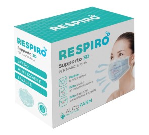 RESPIRO Supp.3D Mascherina 2pz