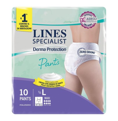 LINES SP DERM Pants Mx L 10pz
