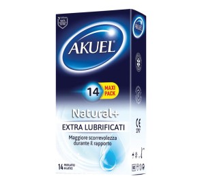 AKUEL NATURAL+ EXTRALUBR 14PZ