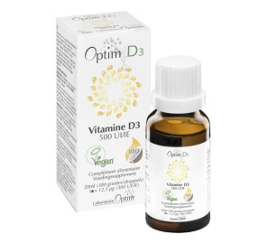 OPTIM D3 Vitamine Veg.500UI
