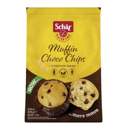 SCHAR Muffin Choco Chips 225g