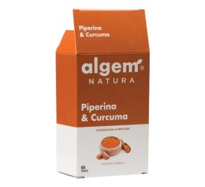 ALGEM PIPERINA&CURCUMA 60 Cps